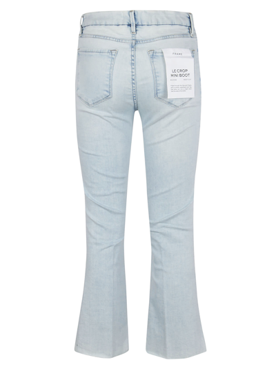 Shop Frame Le Crop Mini Boot Degradable Jeans In Ecosphere