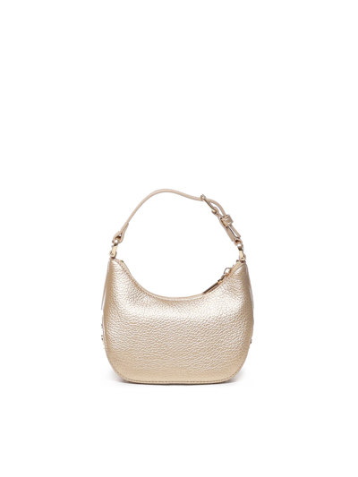 Shop Love Moschino Bag With Logo In Gold