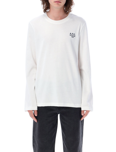 Shop Apc T-shirt Olivier In White