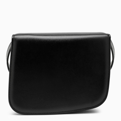 Shop Ferragamo Fiamma S Shoulder Bag Black In Nero
