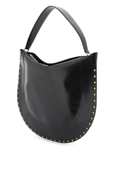 Shop Isabel Marant Smooth Leather Hobo Bag With