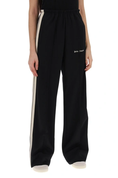 Shop Palm Angels Track Pants With Contrast Bands