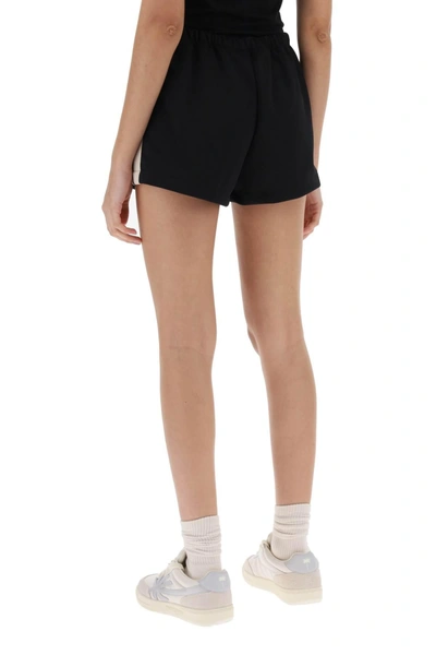 Shop Palm Angels Track Shorts With Contrast Bands