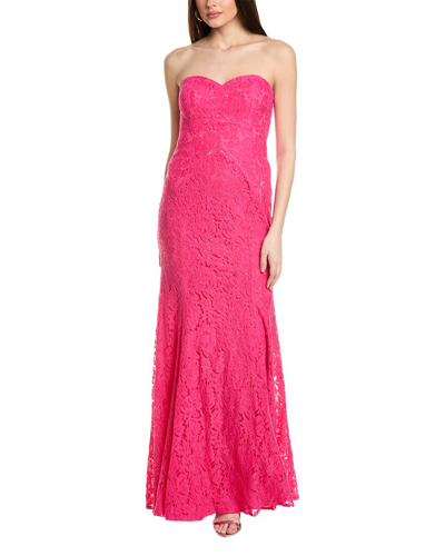 Shop Rene Ruiz Sweetheart  Gown In Pink