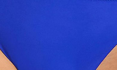 Sea Level Scalloped Side Tie Bikini Bottoms In Cobalt