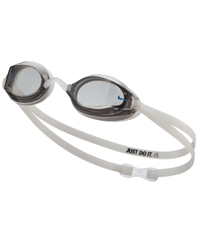 Shop Nike Women's Legacy Swim Goggles In Light Smoke Grey