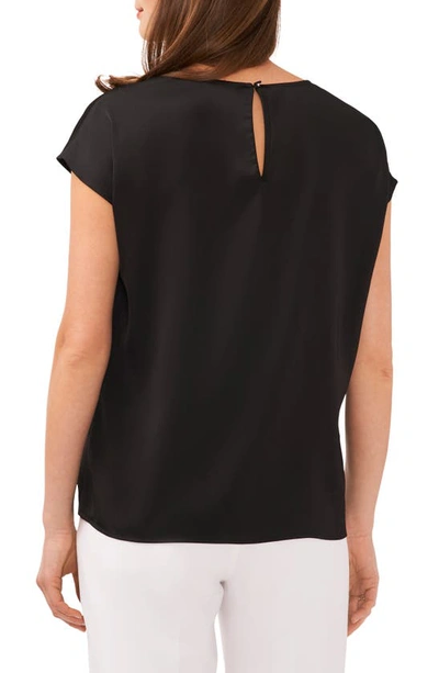Halogen Dolman Sleeve Top In Rich Black