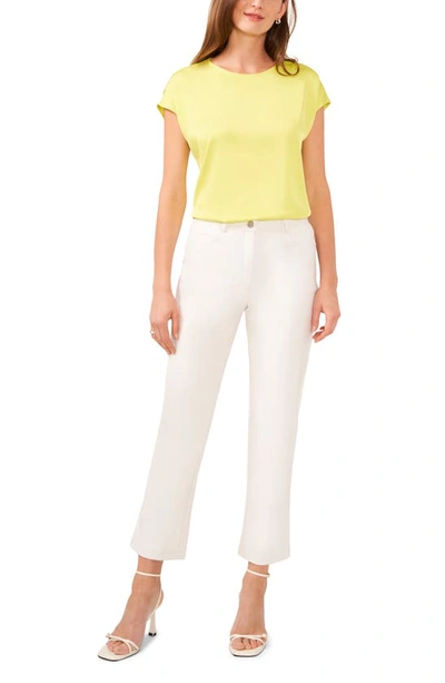 Shop Halogen Dolman Sleeve Top In Lime Yellow