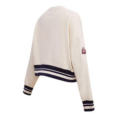 Shop Pro Standard Cream Houston Astros Retro Classic Fleece Pullover Sweatshirt