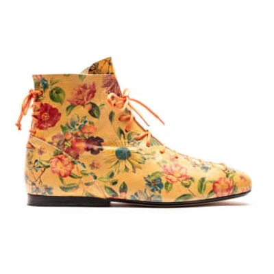 Shop Tracey Neuls Magritte Hieronymus | Leather Boots In Yellow