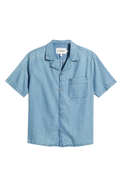 Shop Frame Chambray Camp Shirt In Midland
