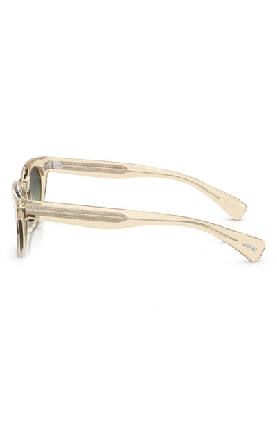 Oliver Peoples Avelin Gradient Acetate Butterfly Sunglasses In Green Gradient