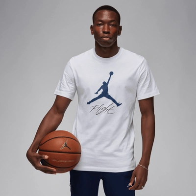 Shop Jordan Mens  Jumpman Air Hbr T-shirt In White