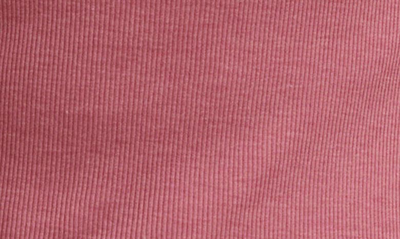Shop Lucky Brand Rib Henley In Red Violet