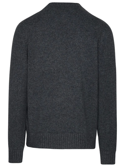 Shop Gran Sasso Grey Cashmere Sweater