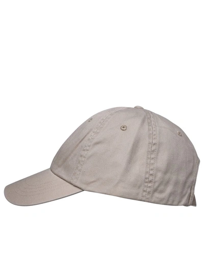 Shop Polo Ralph Lauren Beige Cotton Hat