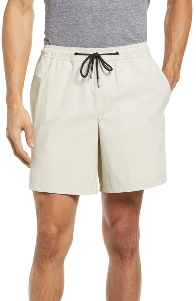 Shop Nordstrom Stretch Ripstop Shorts In Grey Pelican