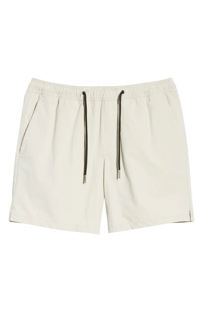 Nordstrom Stretch Ripstop Shorts In Grey Pelican