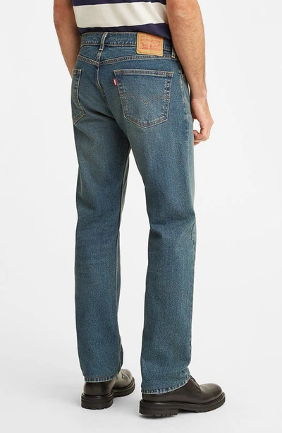 Shop Levi's® 505 Regular Fit Straight Leg Jeans In Goldenrod Jelly