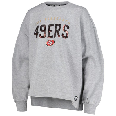 Shop Dkny Sport Heather Charcoal San Francisco 49ers Penelope Pullover Sweatshirt