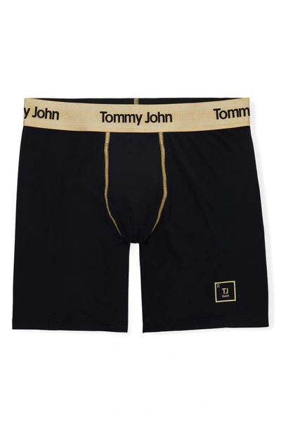 Shop Tommy John Second Skin 6-inch Boxer Briefs In Gold