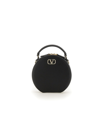 Shop Valentino Designer Handbags Mini Vlogo Signature Bag In Black