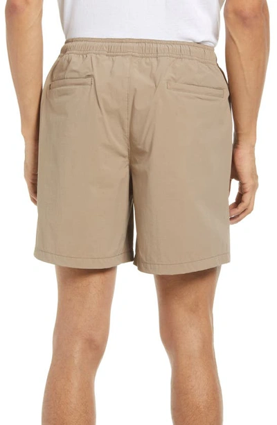 Nordstrom Stretch Ripstop Shorts In Tan Desert