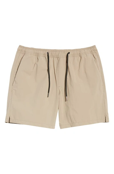 Nordstrom Stretch Ripstop Shorts In Tan Desert