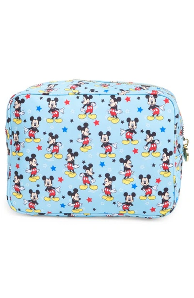 Shop Stoney Clover Lane X Disney Mickey Mouse Large Nylon Pouch In Mickey Mouse Fan Club