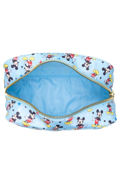 Shop Stoney Clover Lane X Disney Mickey Mouse Large Nylon Pouch In Mickey Mouse Fan Club