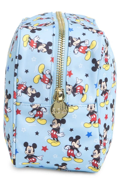 Shop Stoney Clover Lane X Disney Mickey Mouse Large Nylon Pouch In Mickey Mouse Fan Club