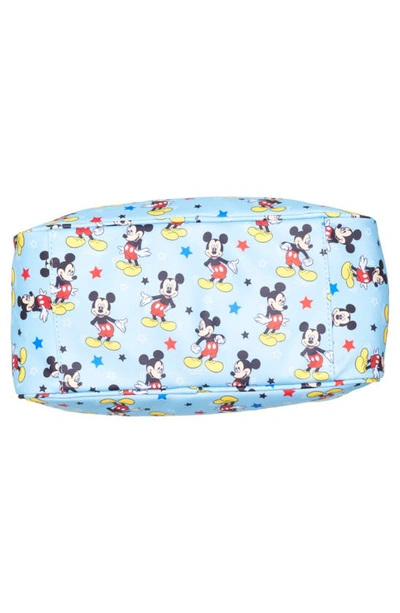 Shop Stoney Clover Lane X Disney Mickey Mouse Large Nylon Pouch In Mickey Mouse Fan Club
