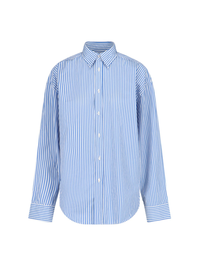 Shop Finamore 1925 'oriana' Shirt In Blue