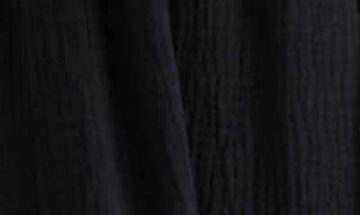 Shop Steve Madden Taryn Cotton Midi Dress In Black