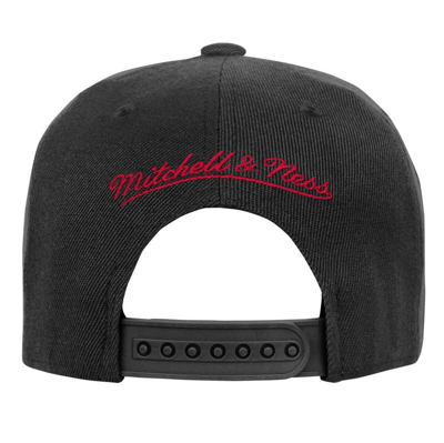 Shop Mitchell & Ness Youth  White/black Ohio State Buckeyes Retro Sport Color Block Script Snapback Hat