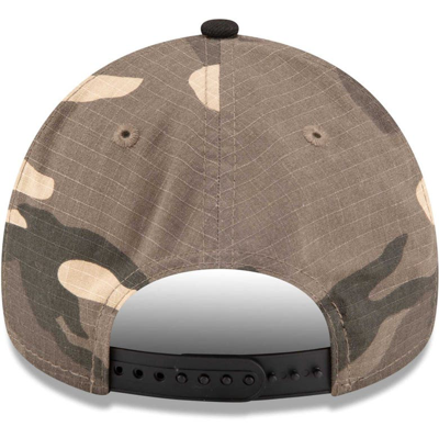 New Era Boston Red Sox Camo Crown A-frame 9forty Adjustable Hat In Camo