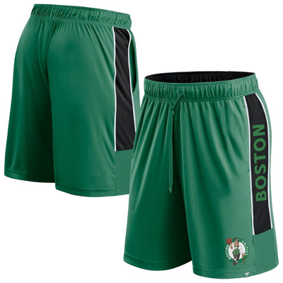 Shop Fanatics Branded Kelly Green Boston Celtics Game Winner Defender Shorts