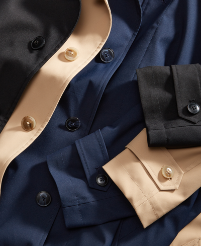 Shop Michael Kors Men's Classic-fit Raincoat In Black