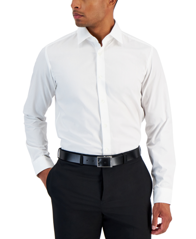 Shop Hugo By  Boss Men's Modern-fit Dress Shirt In White