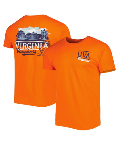 Image One Orange Virginia Cavaliers Hyperlocal T-shirt In Orange