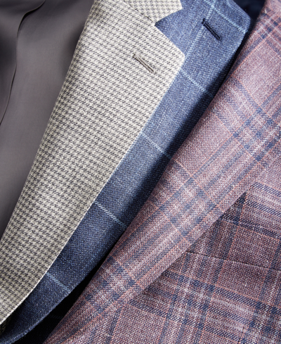 Michael Kors Men's Classic-fit Wool Blend Sport Coats In Denim