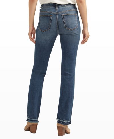 Shop Jag Women's Eloise Mid Rise Bootcut Jeans In Alfresco Blue