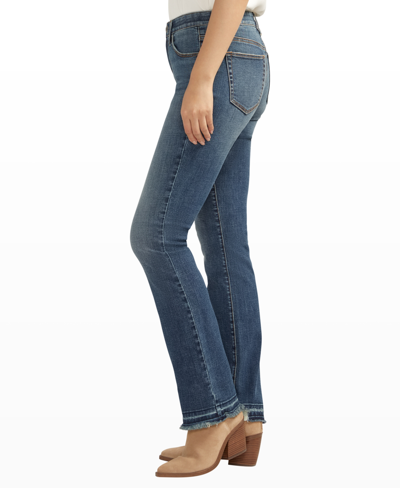 Shop Jag Women's Eloise Mid Rise Bootcut Jeans In Alfresco Blue