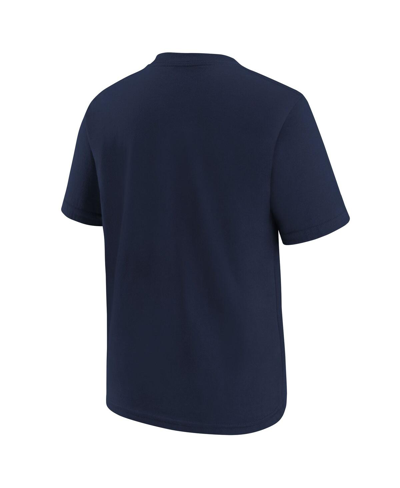 Shop Nike Big Boys  Navy Houston Astros City Connect Wordmark T-shirt