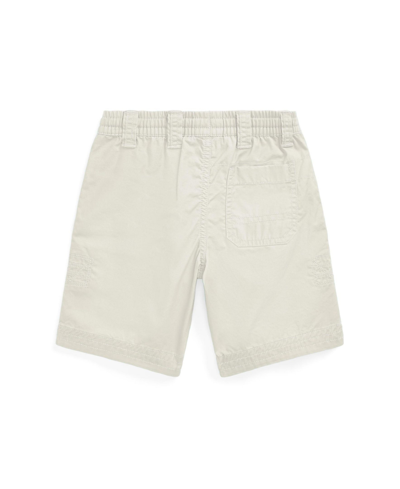 Shop Polo Ralph Lauren Little Boys Twill Shorts In Basic Sand