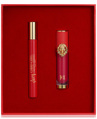 Shop Carolina Herrera 2-pc. Very Good Girl Eau De Parfum & Good Girl Vinyl Liquid Lipstick Gift Set, Created For Macy's In No Color