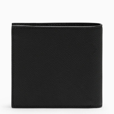 Shop Bally Black Billfold Wallet In Leather