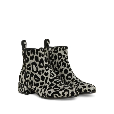 Shop Dolce & Gabbana Leopard Ankle Boots