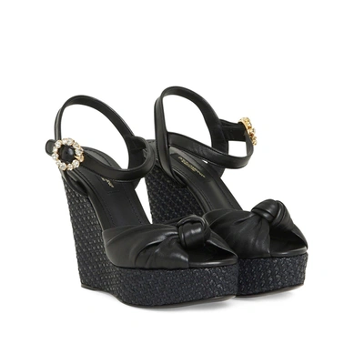 Shop Dolce & Gabbana Wedge Sandals