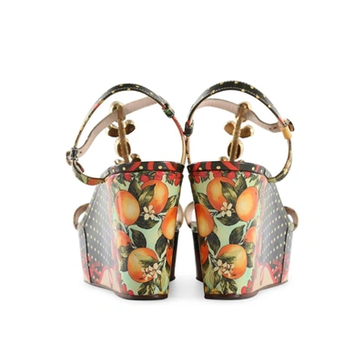Shop Dolce & Gabbana Wedge Sandals